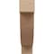 Ekena Millwork 4"W x 16"D x 16"H Thin Alpine Rough Cedar Woodgrain TimberThane Corbel, Primed Tan CORUR04X16X16ALPRCPR - alternate 2